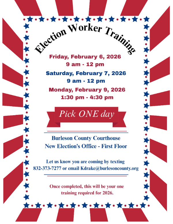 Election Worker Training